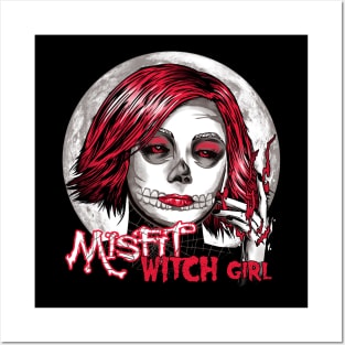 Witch Girl Posters and Art